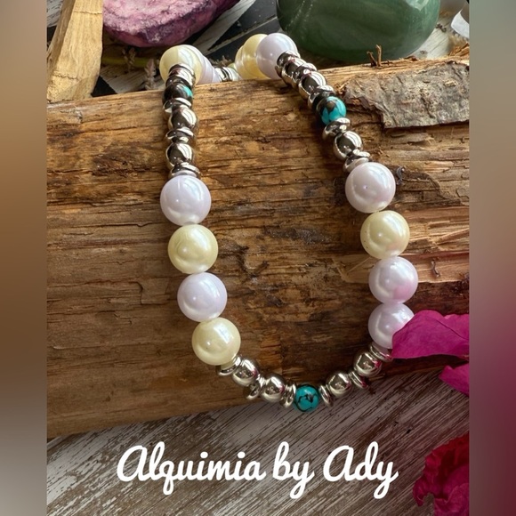 Alquimia by Ady Silver and TurquoiseNEW pearl Necklace